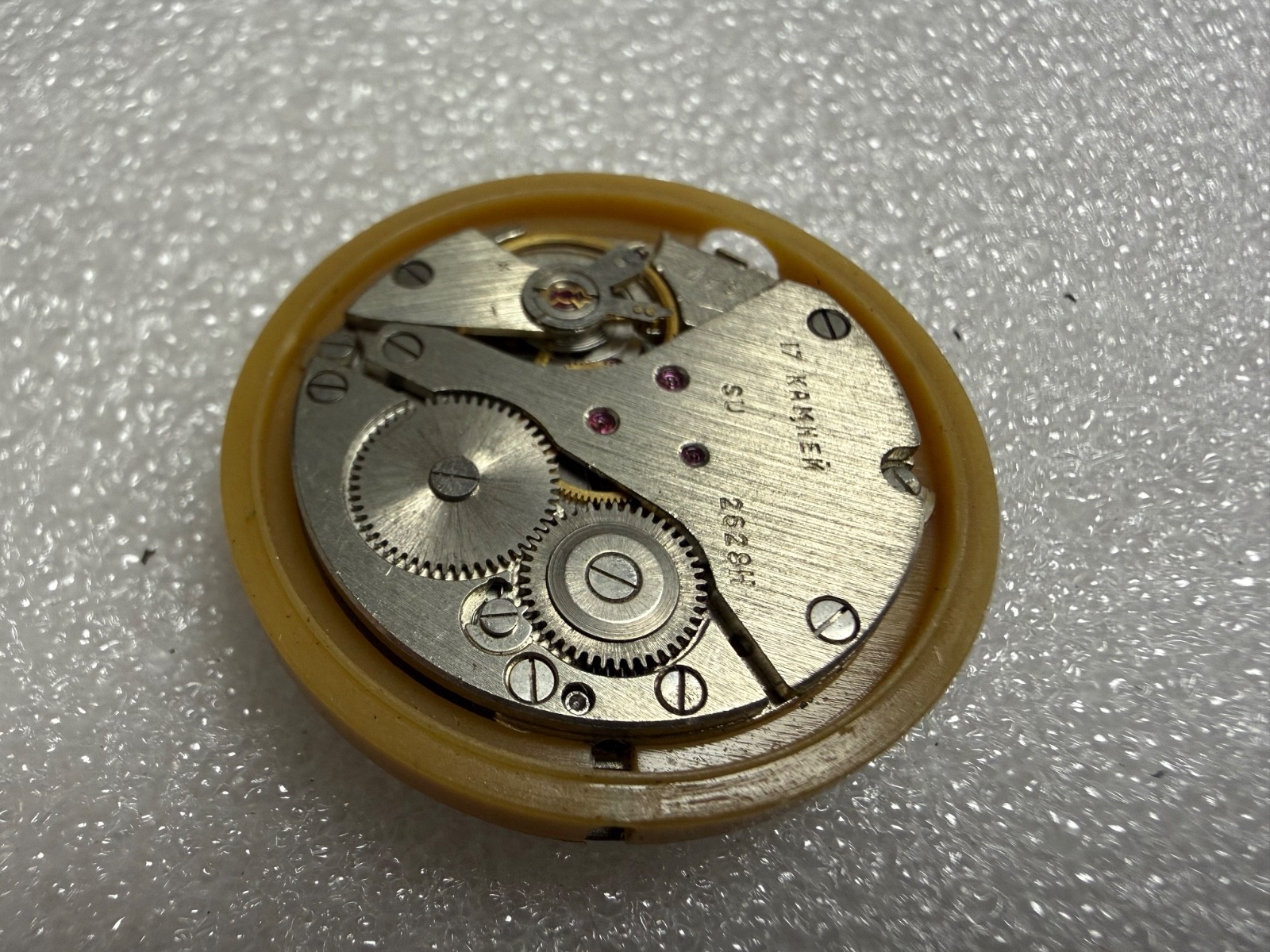 Vintage USSR Watch Movement CHAIKA / Poljot Cal. 2628H – For Parts