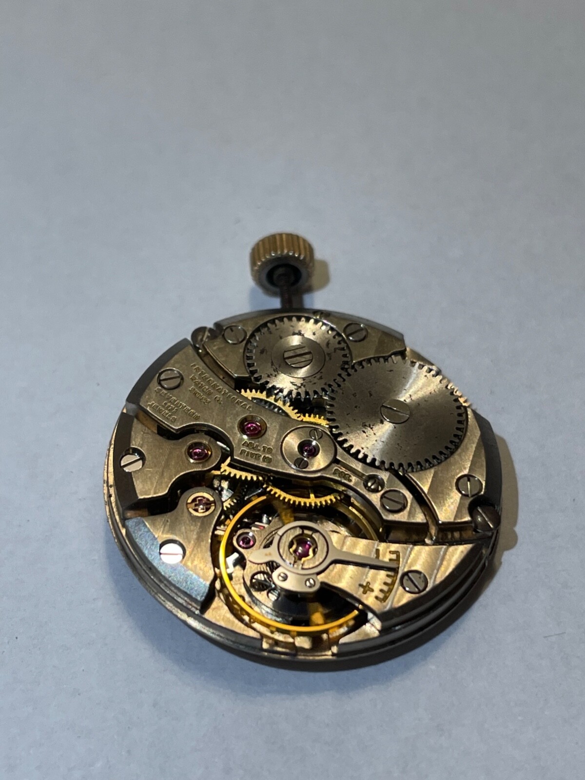 IWC INTERNATIONAL WATCH COMPANY MEN MECHANICAL WATCH MOVEMENT C.89