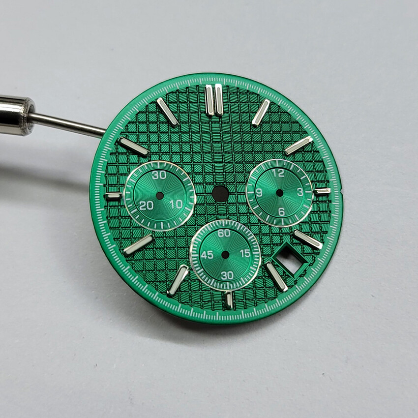 30MM Modified Watch Dial Accessories for VK63 Quartz Movement