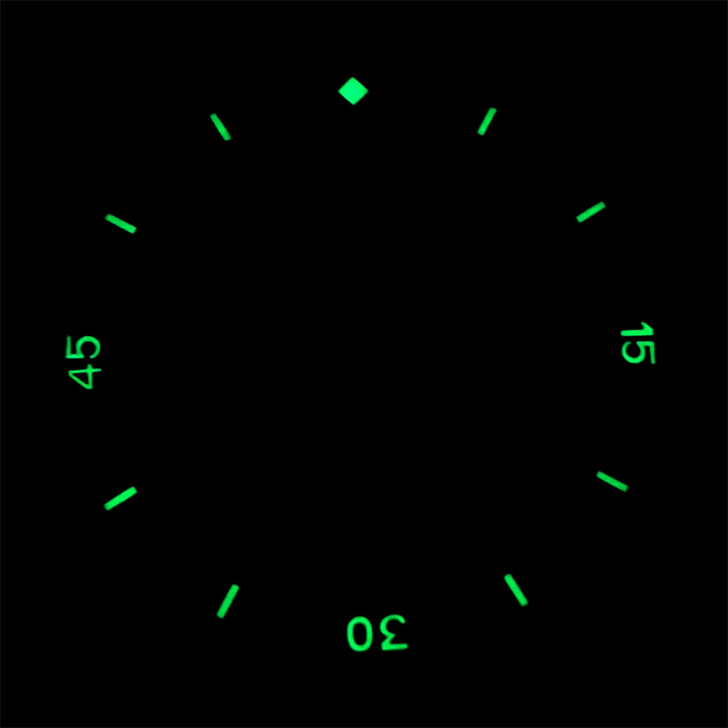 38mm Green Luminous Ceramic bezel Insert For 40mm Watch Case Repair Parts