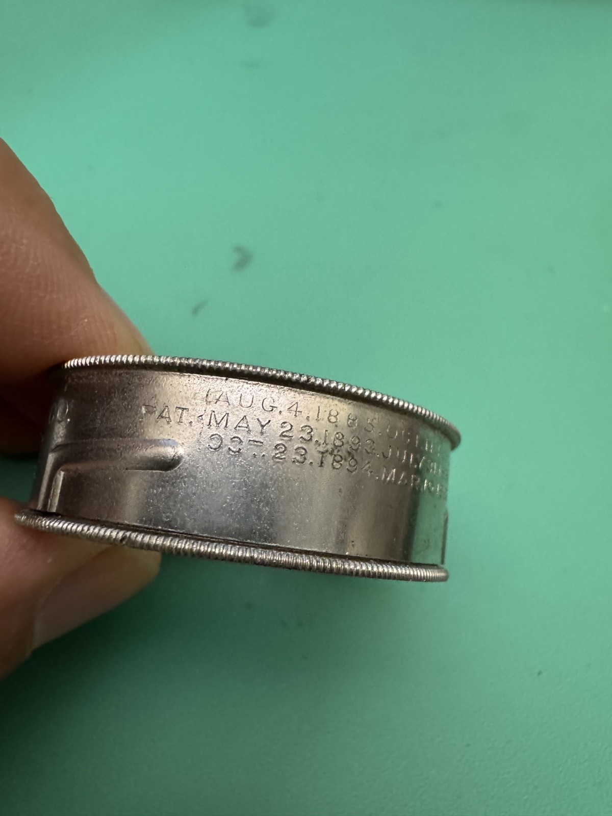 Waltham Watch Co. PAT 1885 1896 Movement Storage Case Watchmakers Estate
