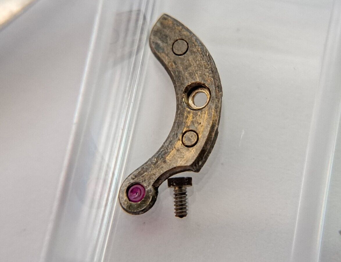 Valjoux cal 24 125 Pallet Cock and screw -Wakmann Breitling Military