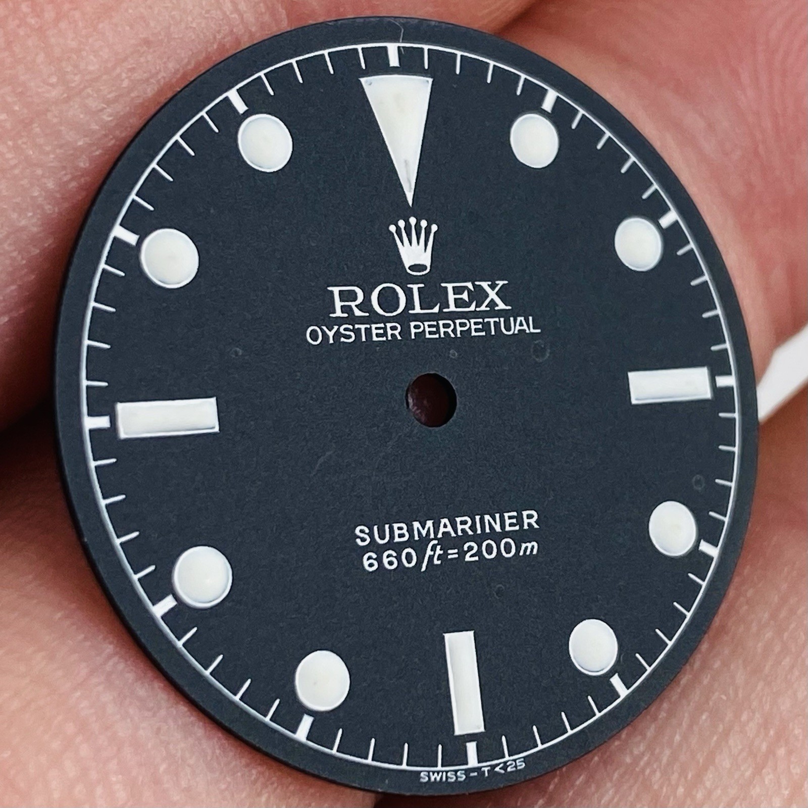 Rolex Service Dial For Submariner No Date Model Ref 5510 & 5512