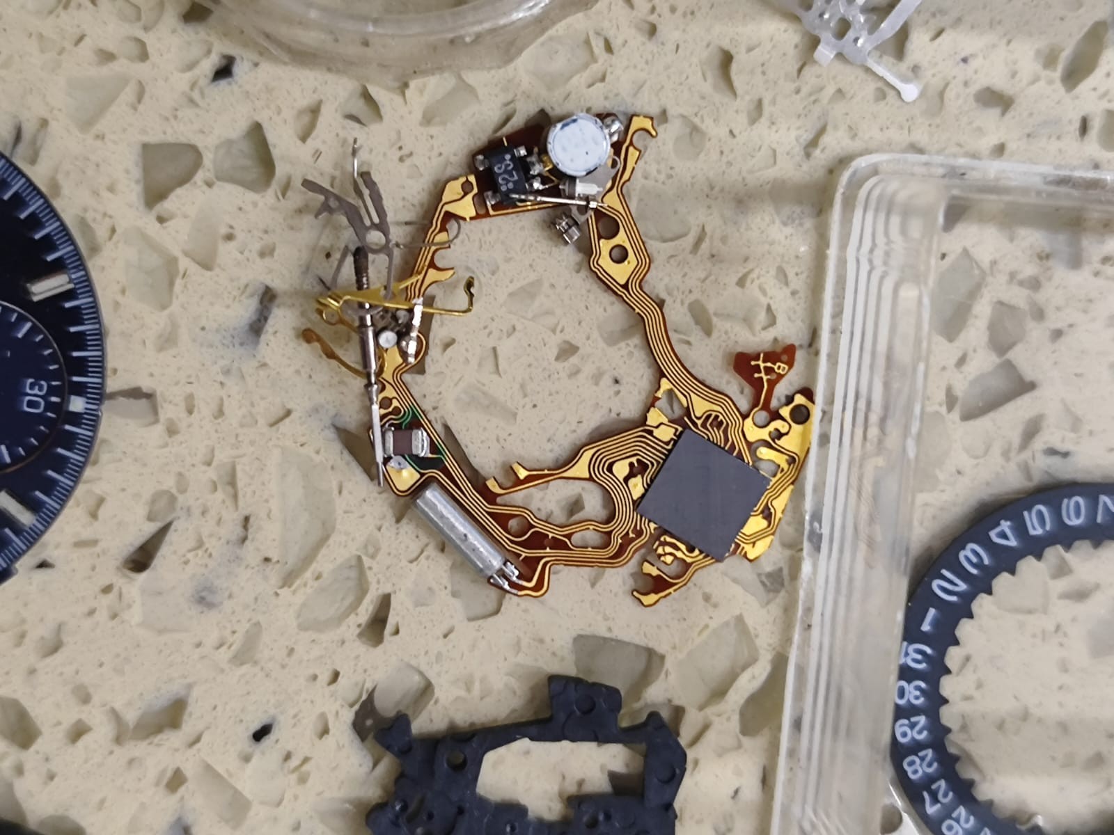 SEIKO 7T32B Lot Parts Used Not Test For parts
