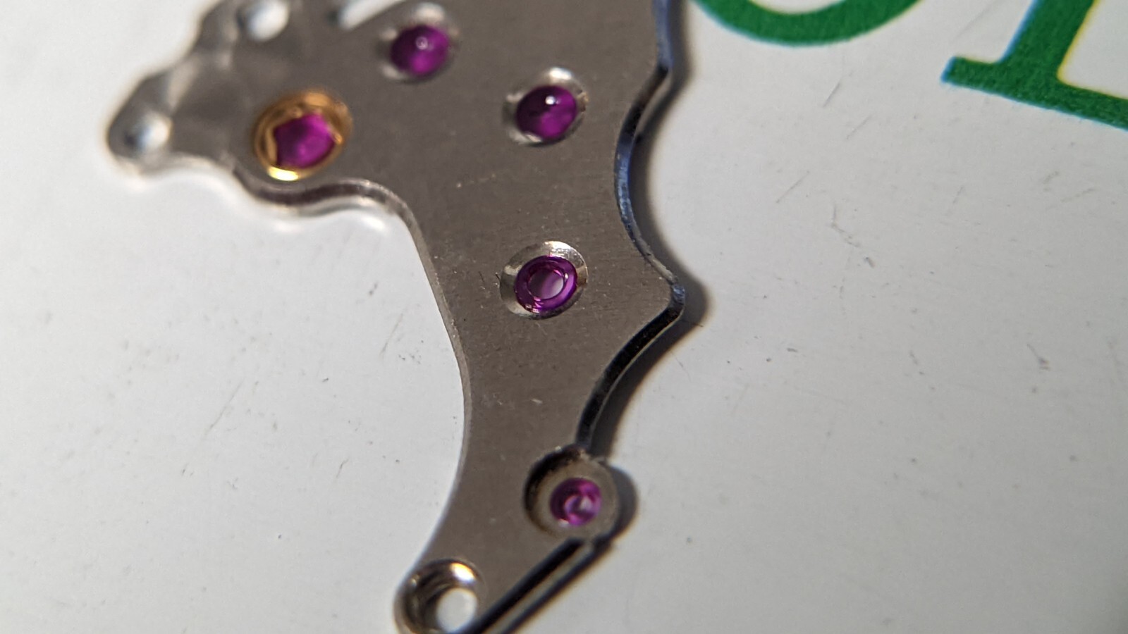Rolex 1570 7823 1500 Series Caliber Train Wheel Bridge Pre-owned