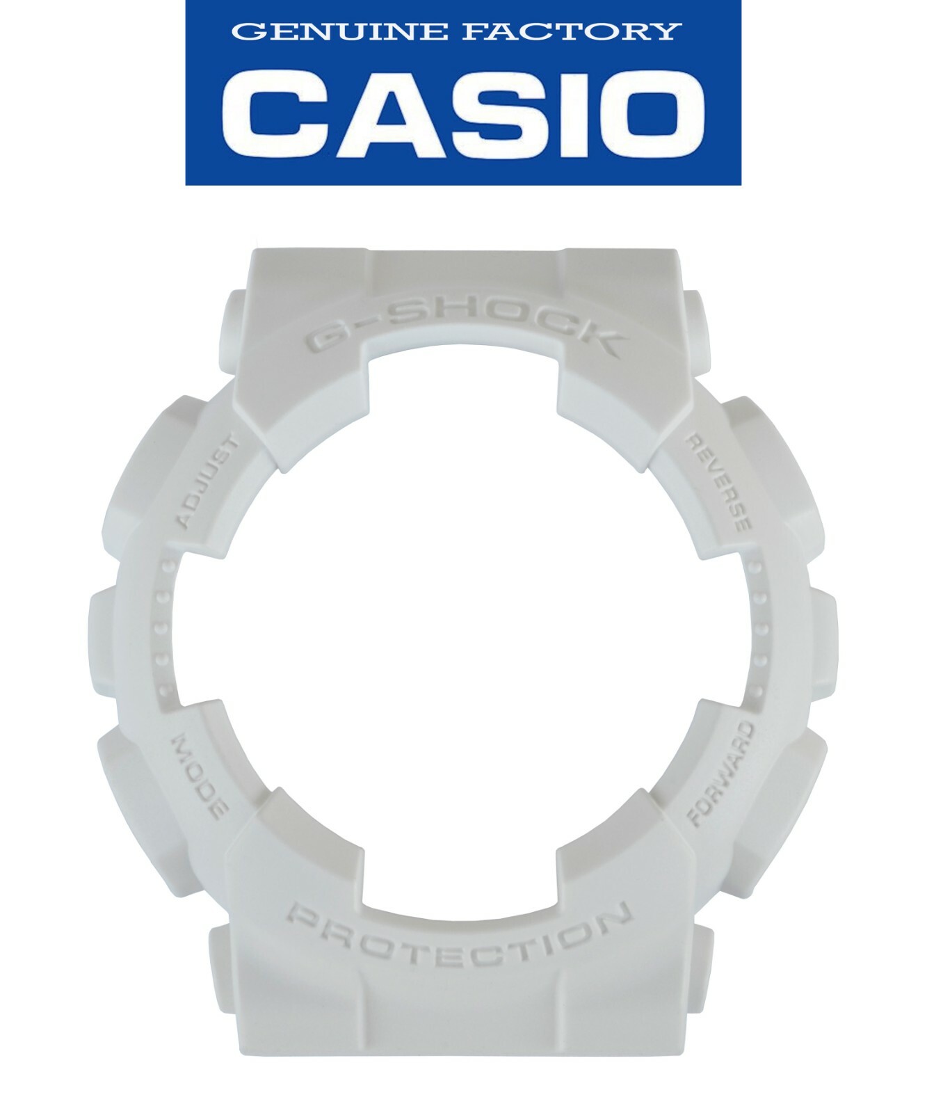 CASIO G-SHOCK Watch Band Bezel Shell GA-110BC-7A GD-100WW-7 White Rubber Cover