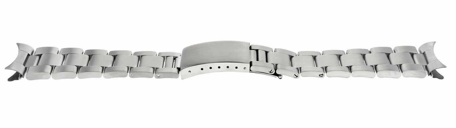 20MM MENS STAINLESS STEEL OYSTER BAND FOR ROLEX SPRING BARS 16760, 16600, 16650