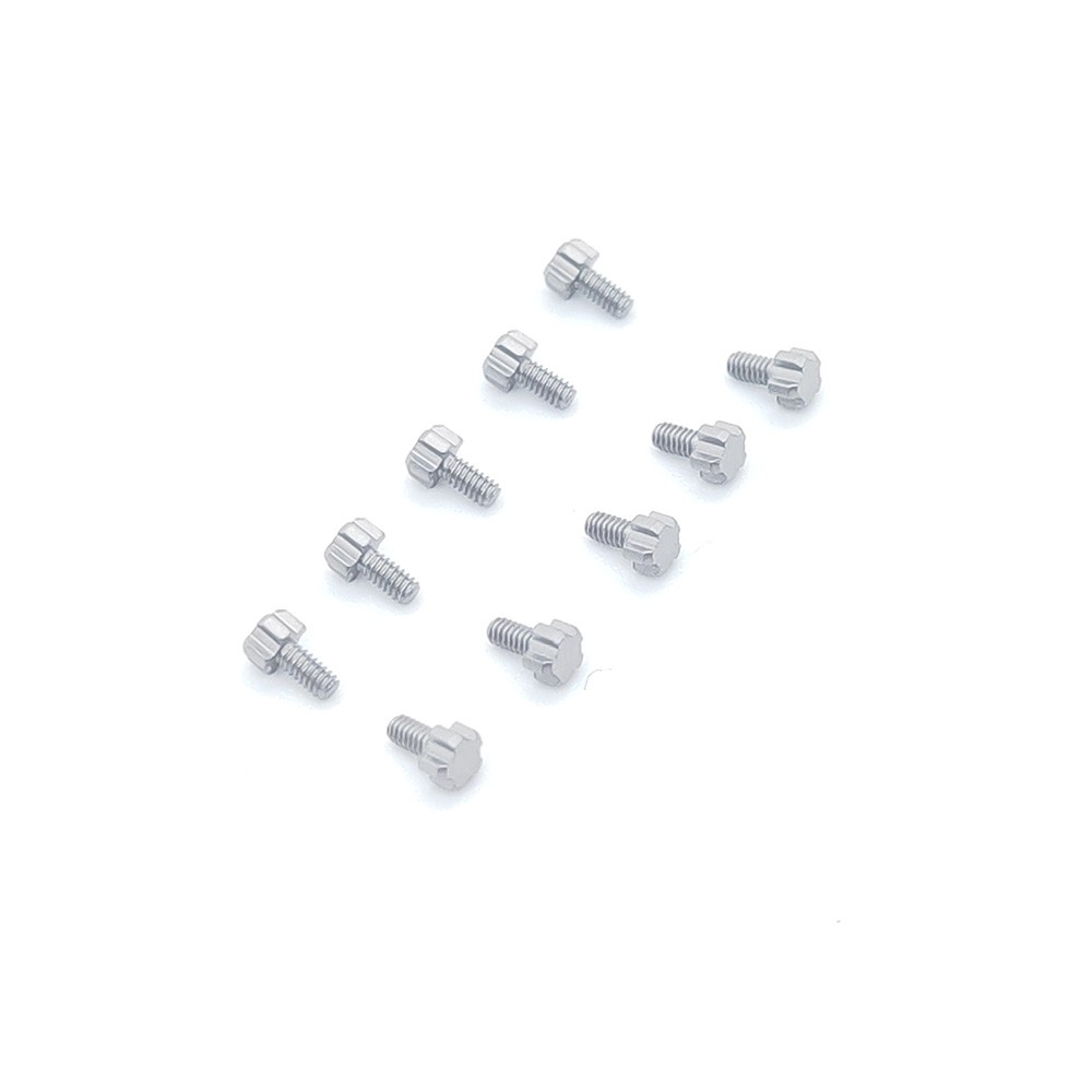10 Piece 3.76mm 2.35mm 1.2mm 5 Star Gray Screws For Richard Mille Watch Case