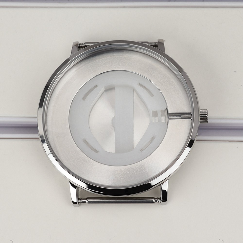40mm Fashion Watch Case Ultra Thin 10ATM 316L Stainless For Miyota GL20 Movement