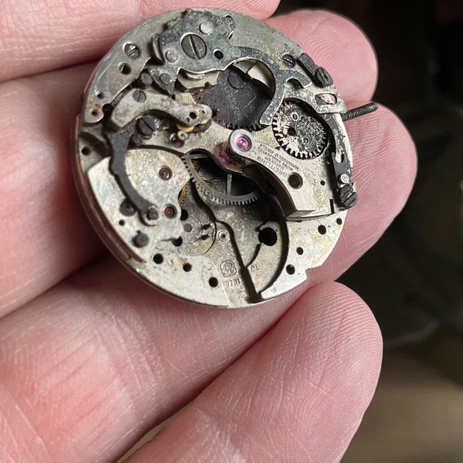 VINTAGE BREITLING SUPEROCEAN MOVEMENT DIAL REF. 2005 1967 – 100% GENUINE #9003B2