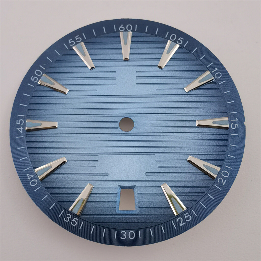 33.5mm green luminous sterile Watch Dial Fit NH35 Automatic Movement