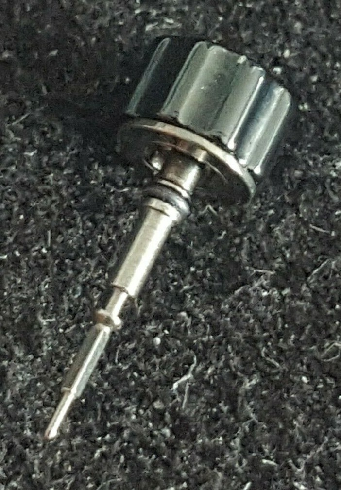 RADO Water Resistant Black Ceramic Cap Crown Part Number 48-072