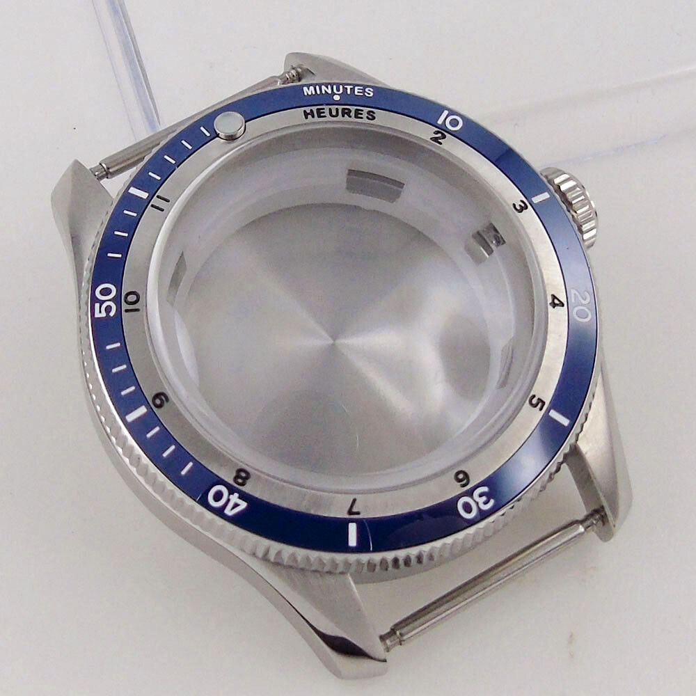 40mm 20ATM Diving Watch Case Fit NH35 NH36 ETA2824 PT5000 Domed Sapphire Ceramic