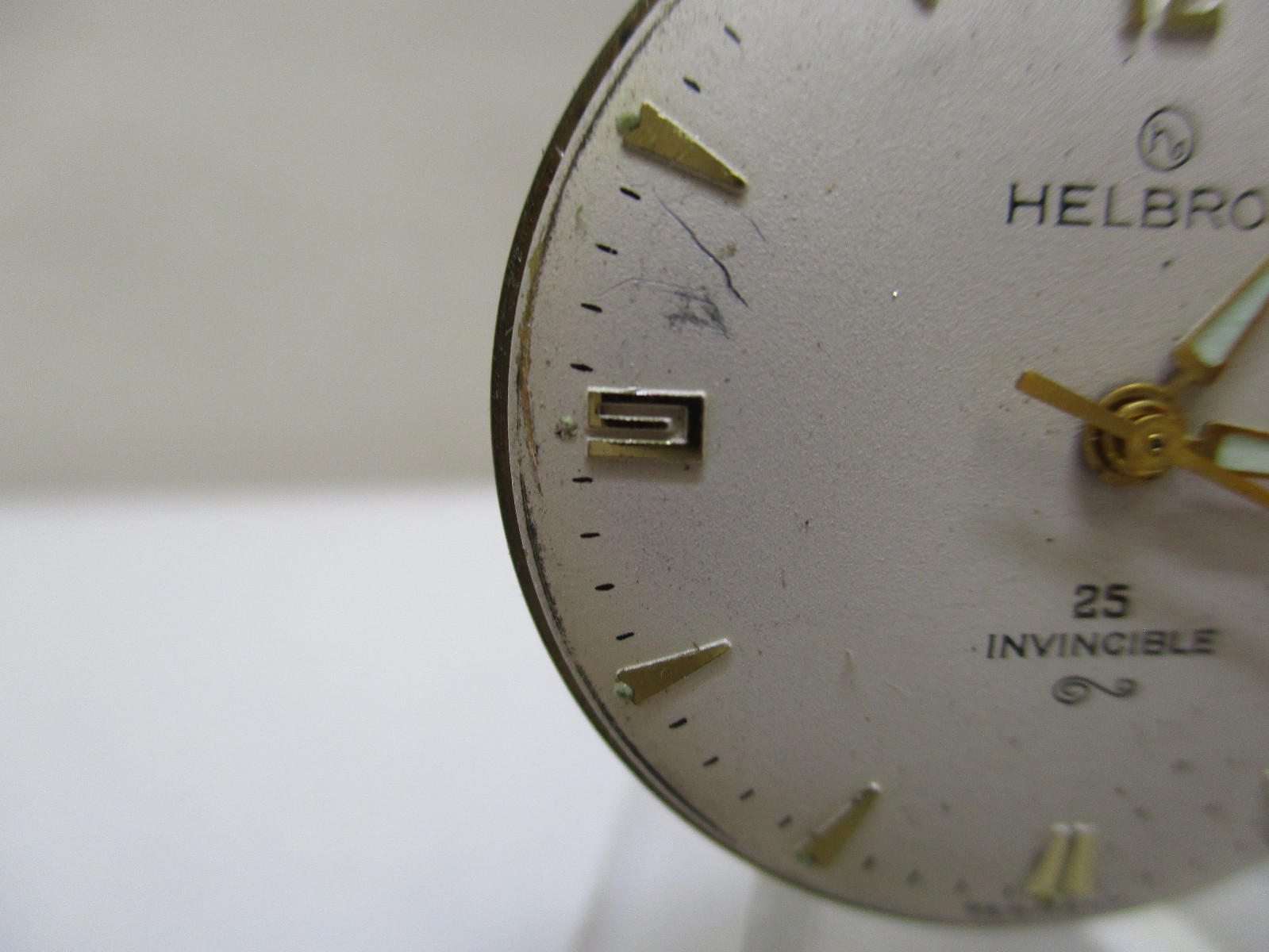 Helbros 25 Invincible Manual Watch Movement 25 Jewel P60-61 Germany