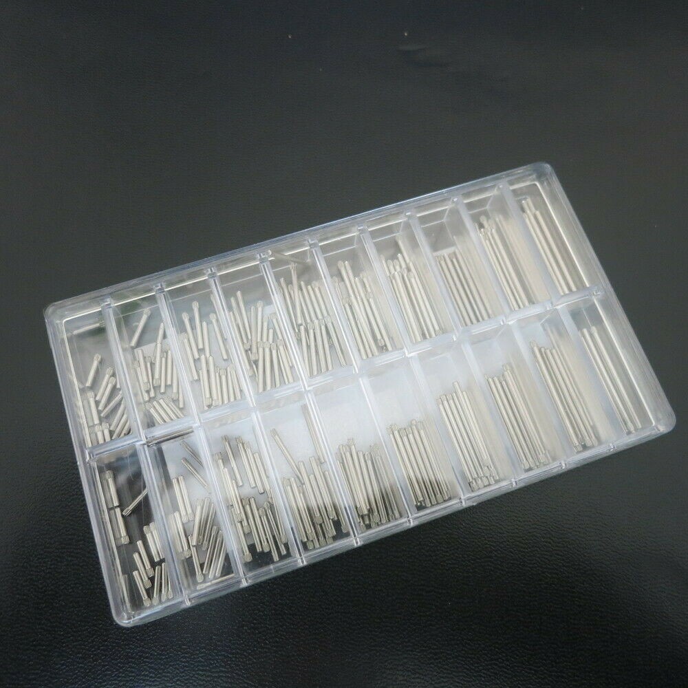 8-26mm Length Stainless Steel Watch Band Bracelet Spring Bar Link Pin Repairing