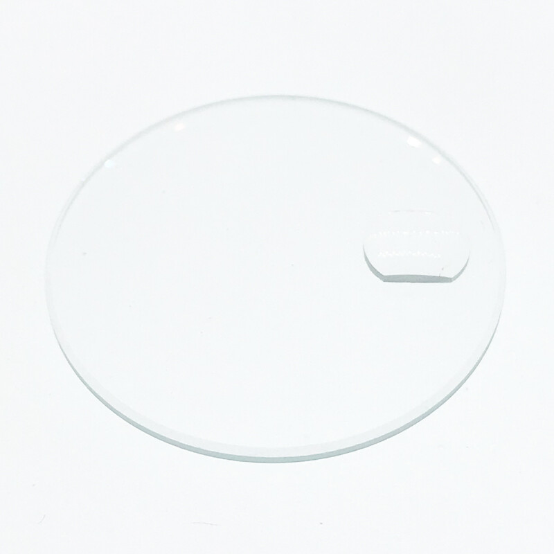 Swiss Glass Flat Round Watch Crystal Date 1.4mm Thickness Coating Lens Dia 30mm