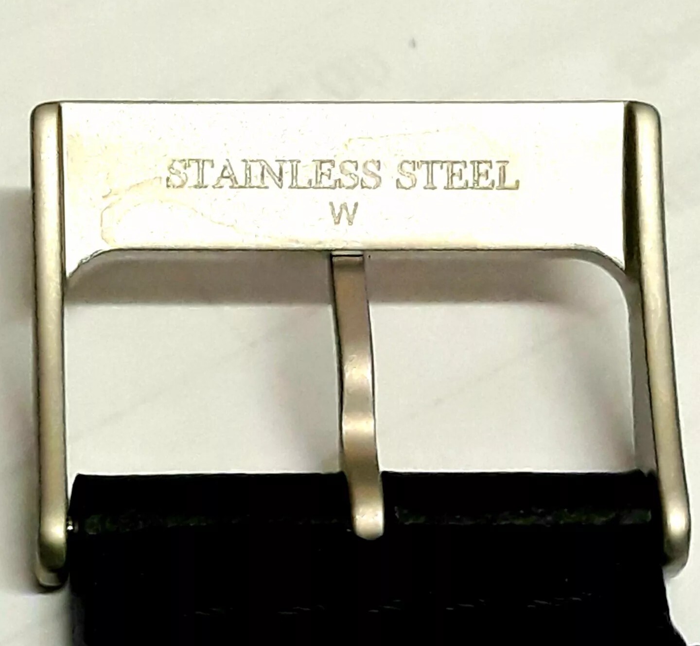 LONGINES BUCKLE MOD. NEW MILITARY STEEL 20mm SATIN FINISH