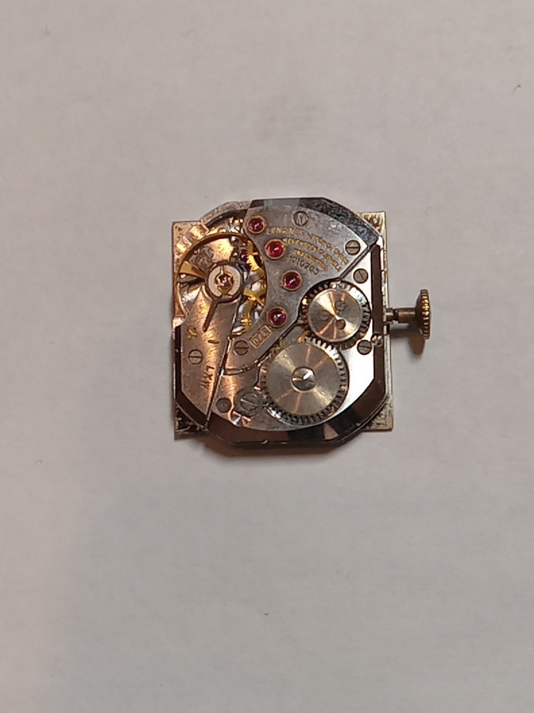 longines watch Movement Cal 370 Manual 17 Jewels Swiss Mens