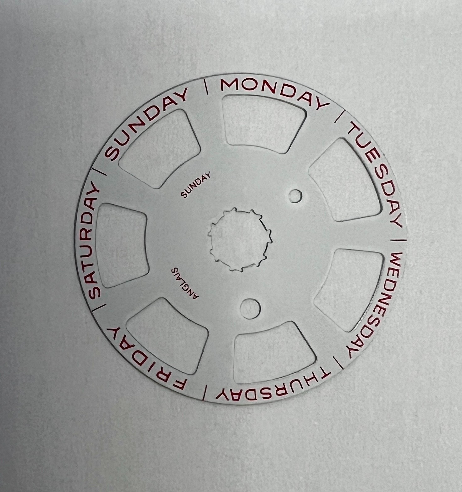 Day/Date Disc fits Rolex 128235 128238 228239 228348 228235 228206 Caliber 3255