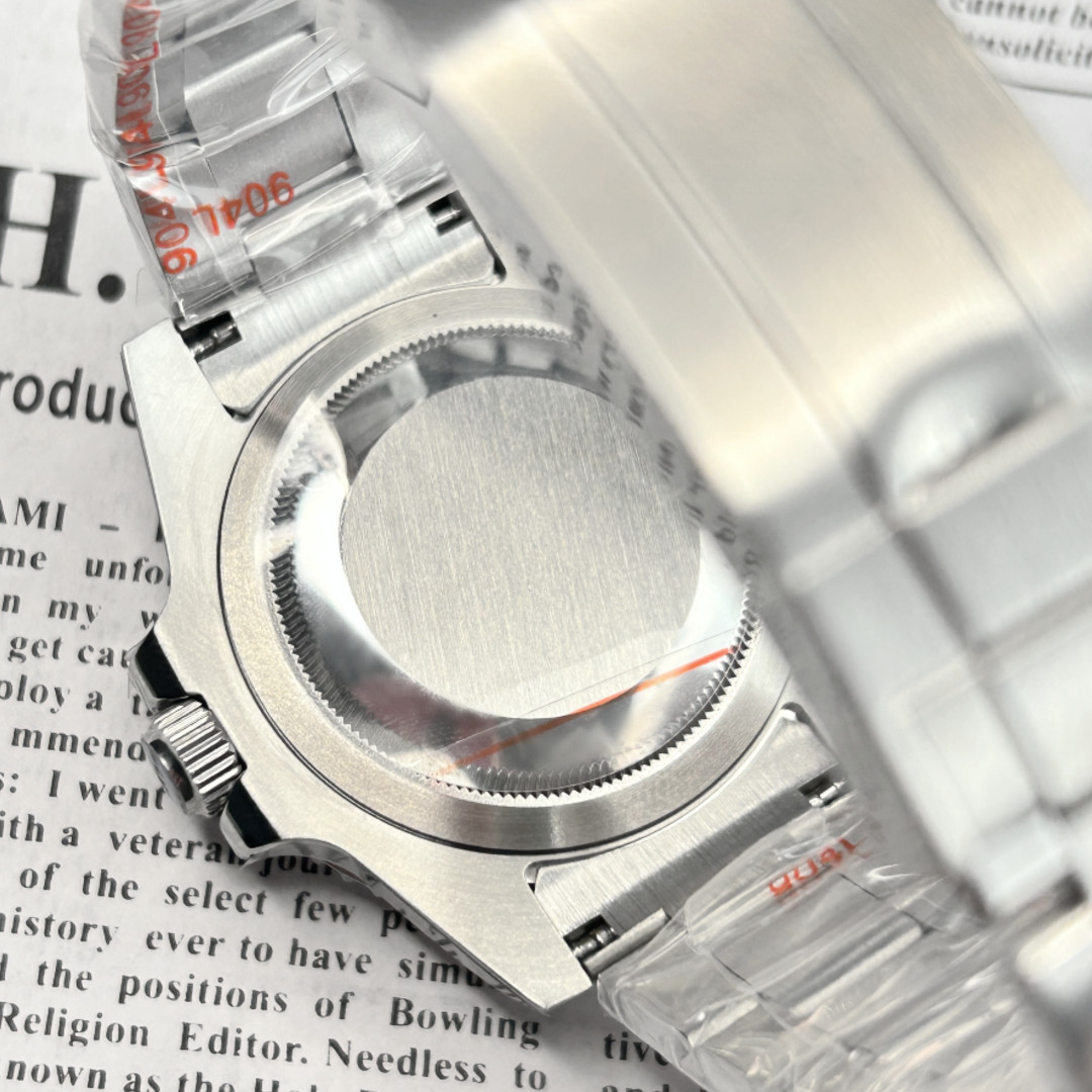40mm Sapphire Glass Steel Watch Case for NH34 Nh35 NH36 Movement Watch Modified