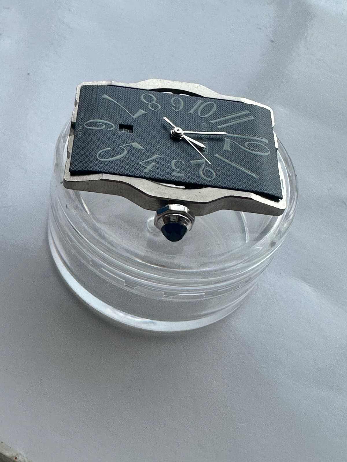 Cartier Tank Américain Movement & Blue Dial Automatic Cal.120 Eta 2000-1