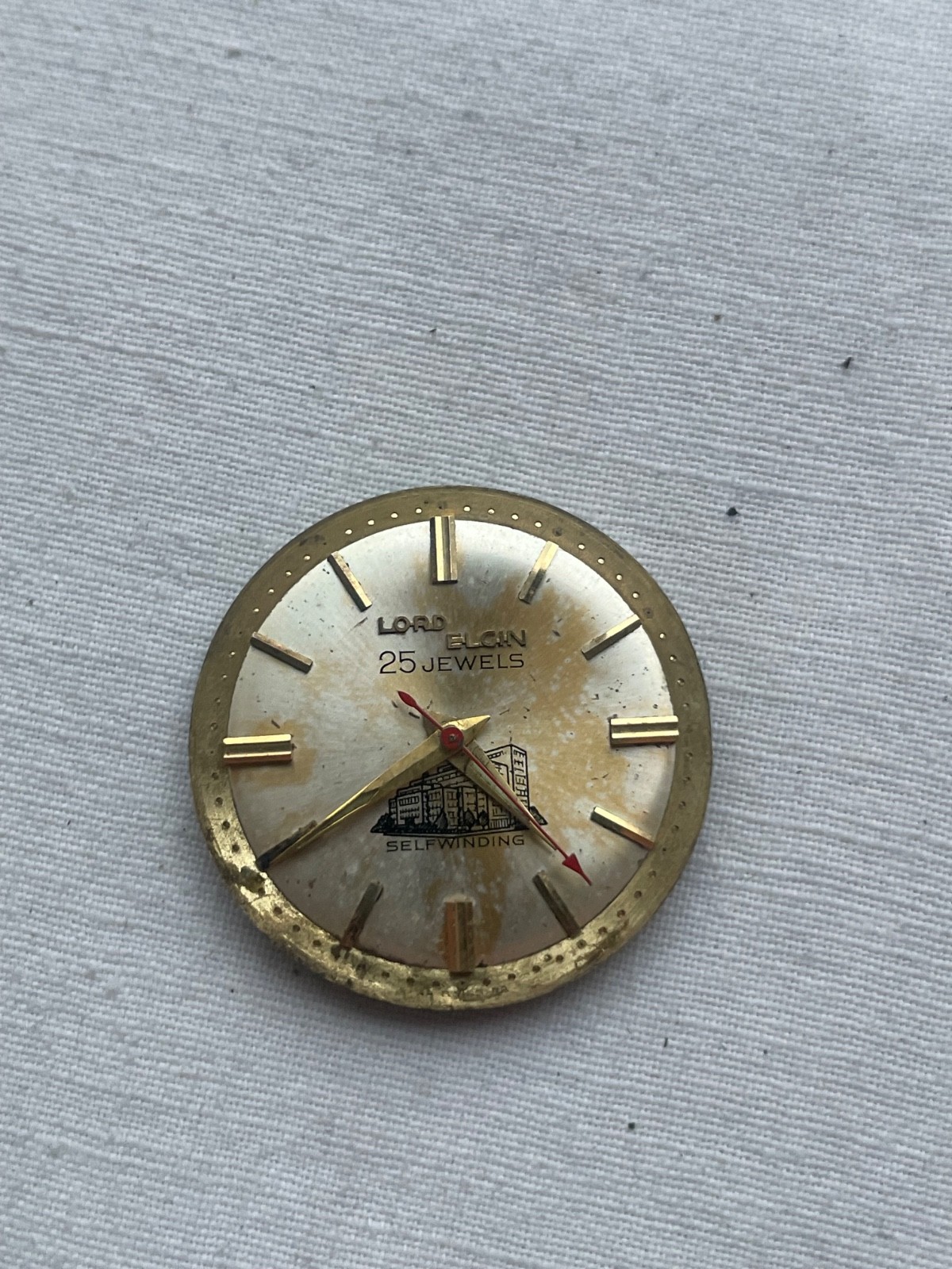 Lord Elgin 884 selfwinding 25j – movement for men watches AS IS