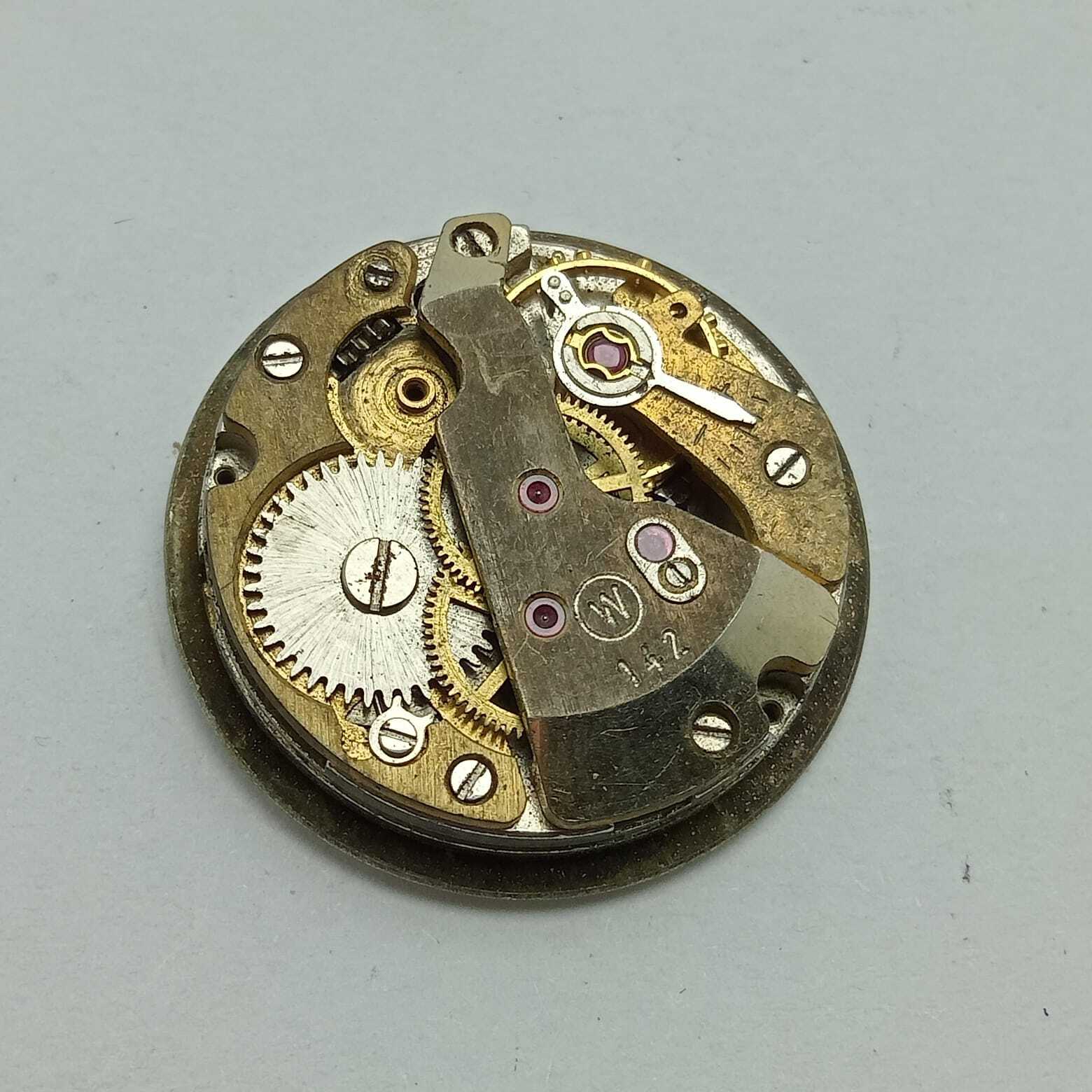 West End Watch Manual Winding Cal.142 Vintage Watch Movement