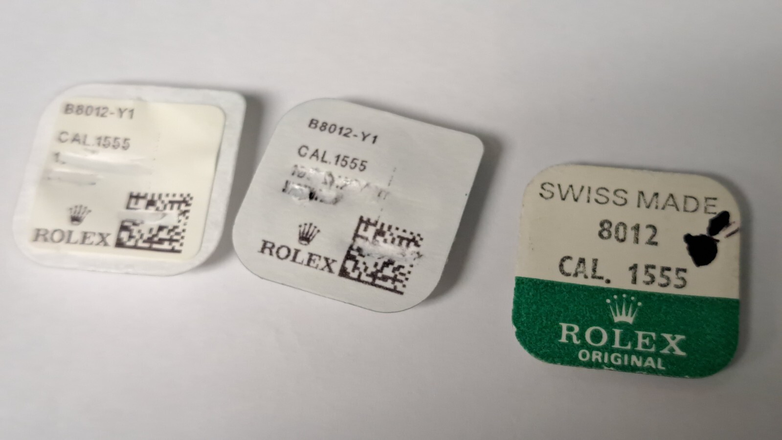 Original Rolex 1555 8012 Date Jumper NEW/SEALED pack 1 PER ORDER