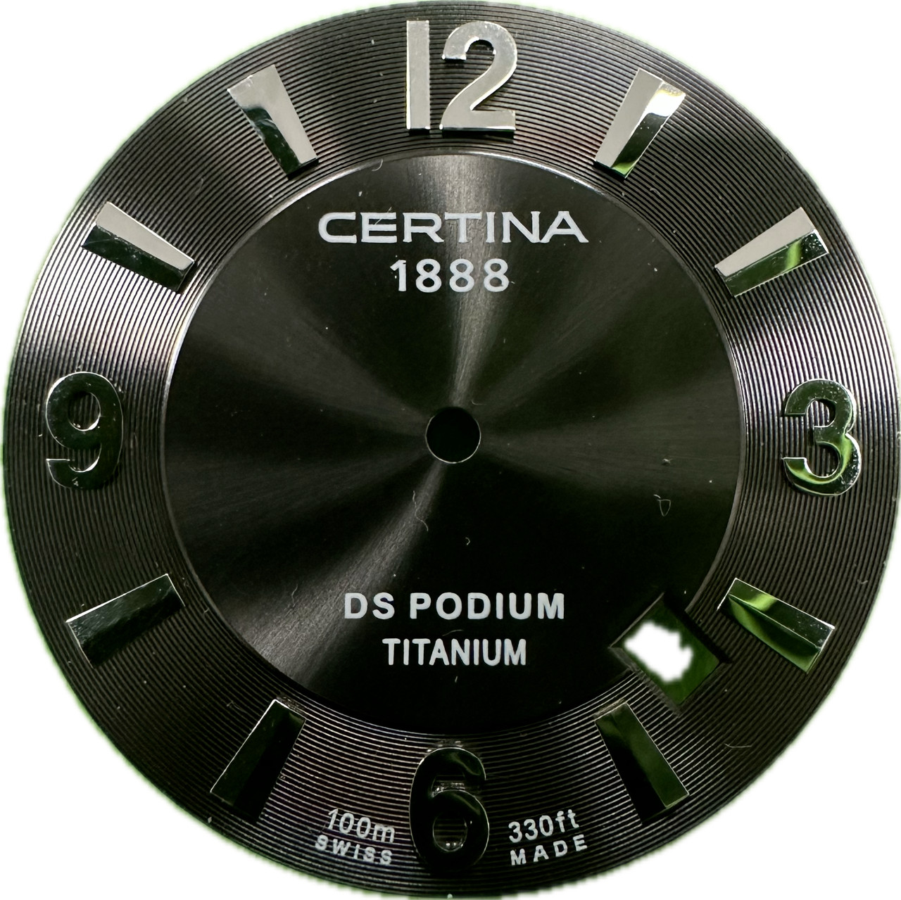 Certina 1888 Ds Podium Titanium 30.00 MM Grey Dial Genuine New Old Stock