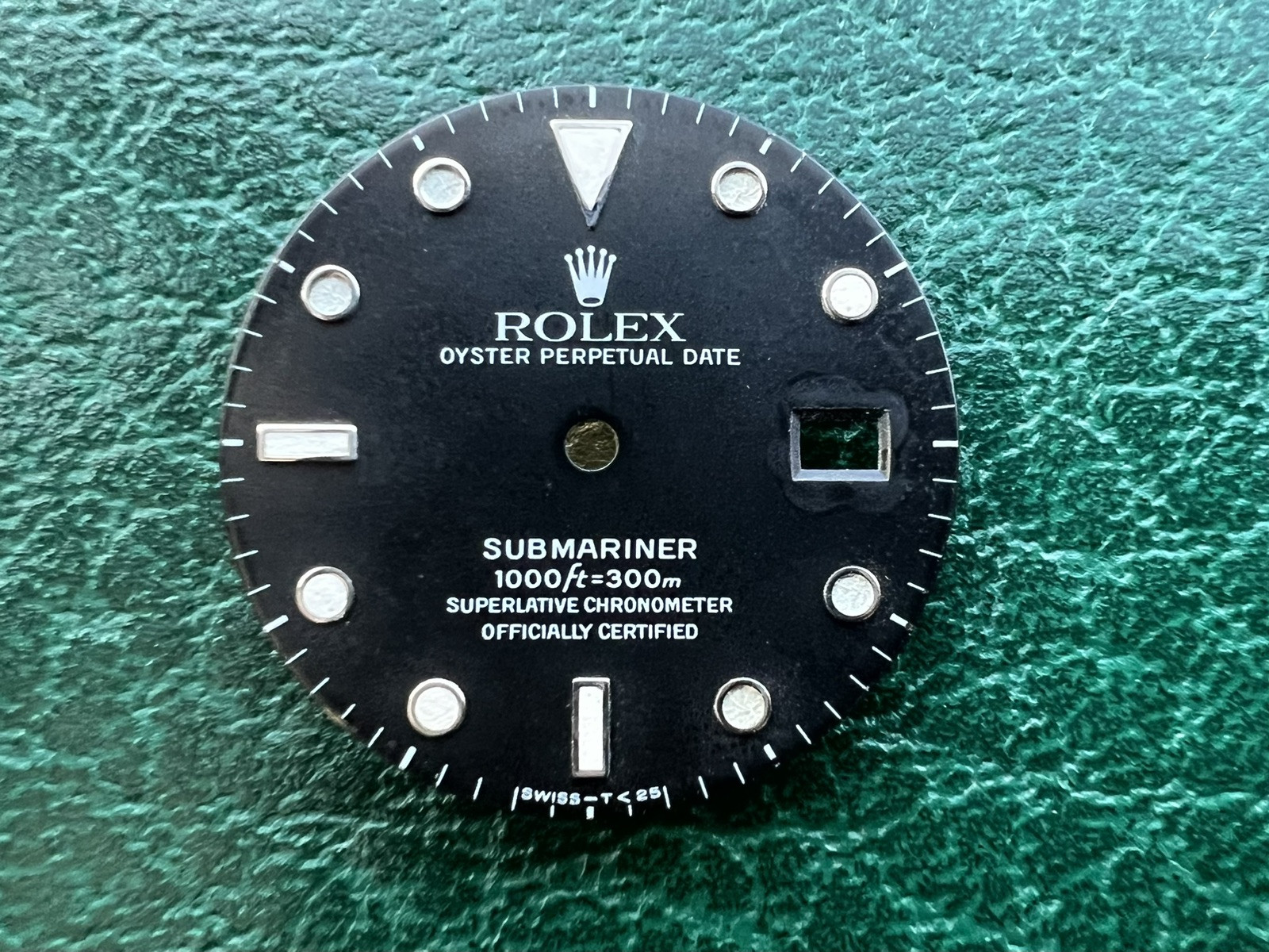 Genuine Rolex Submariner 16610 16800 168000 Matte Black & Tritium Dial – OC#974