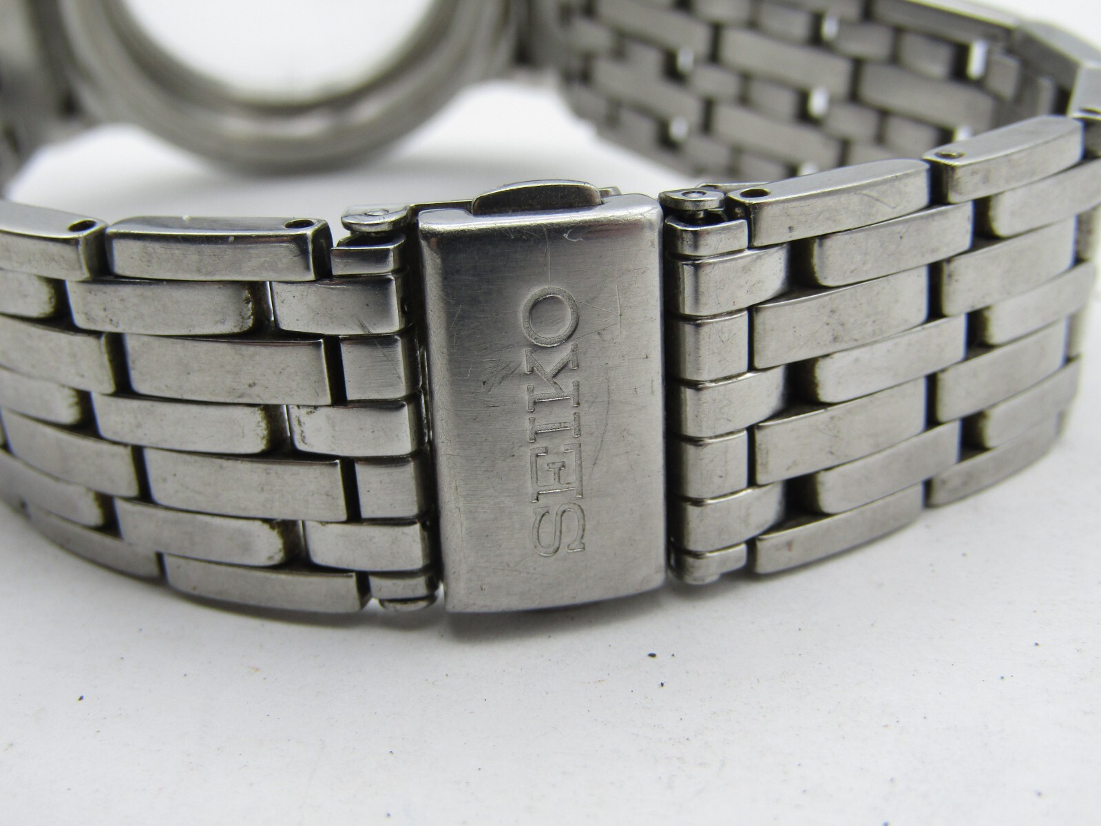 RARE SEIKO KINETIC WATCH CASE & BAND / BRACELET FOR PARTS & REPAIR P&R w15