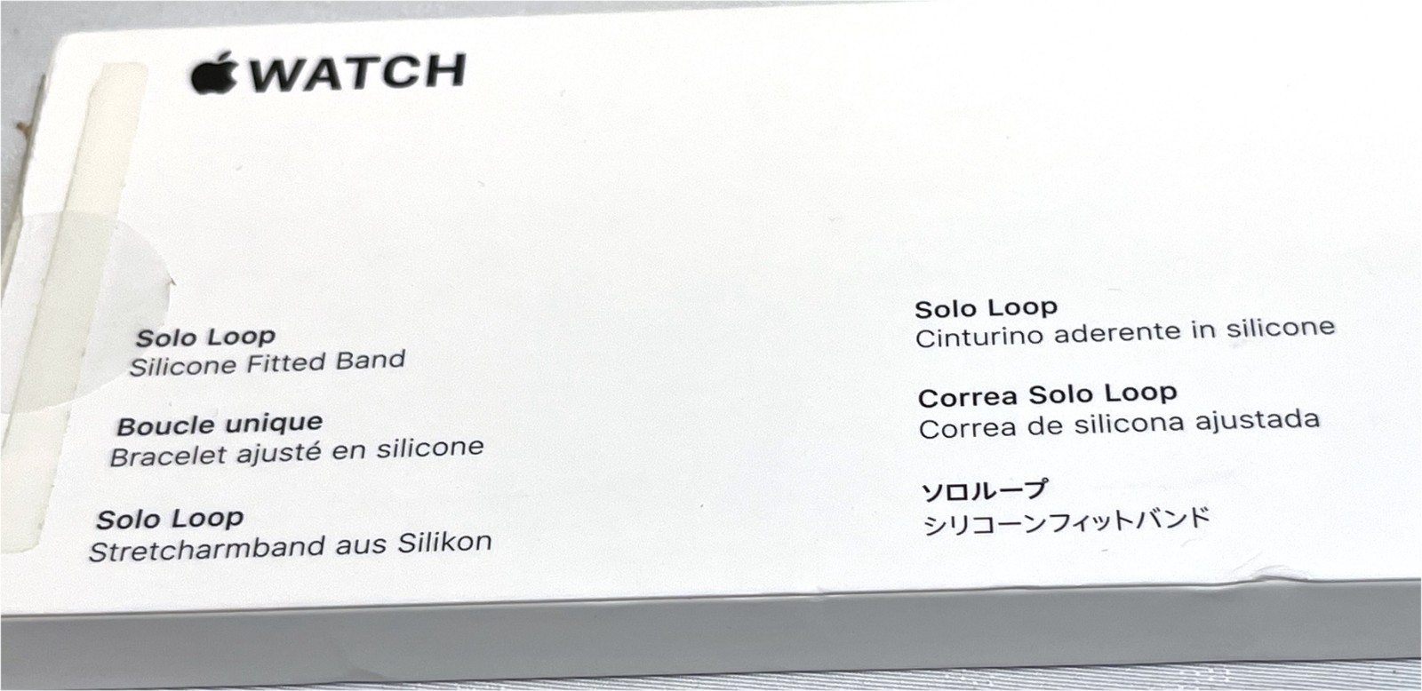 Apple Watch 41mm SE Series 4 + later Chalk Pink Silicone Solo Loop Band Size 7