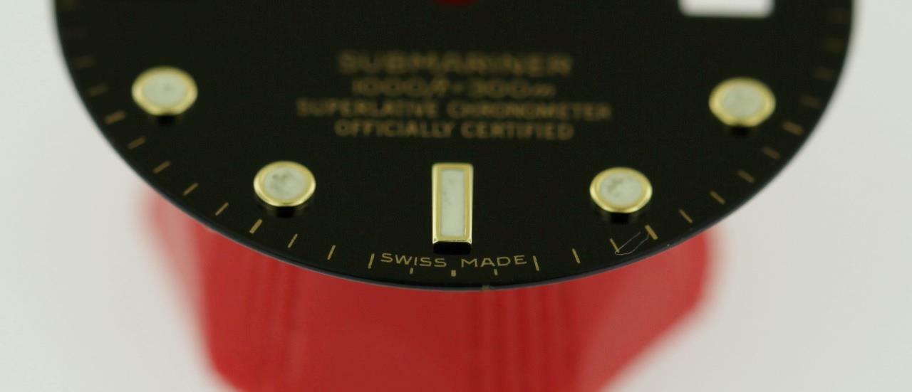Original Men’s Rolex 40mm Submariner 16618,16803,16808 Black Dial 2Tone Gold #F6