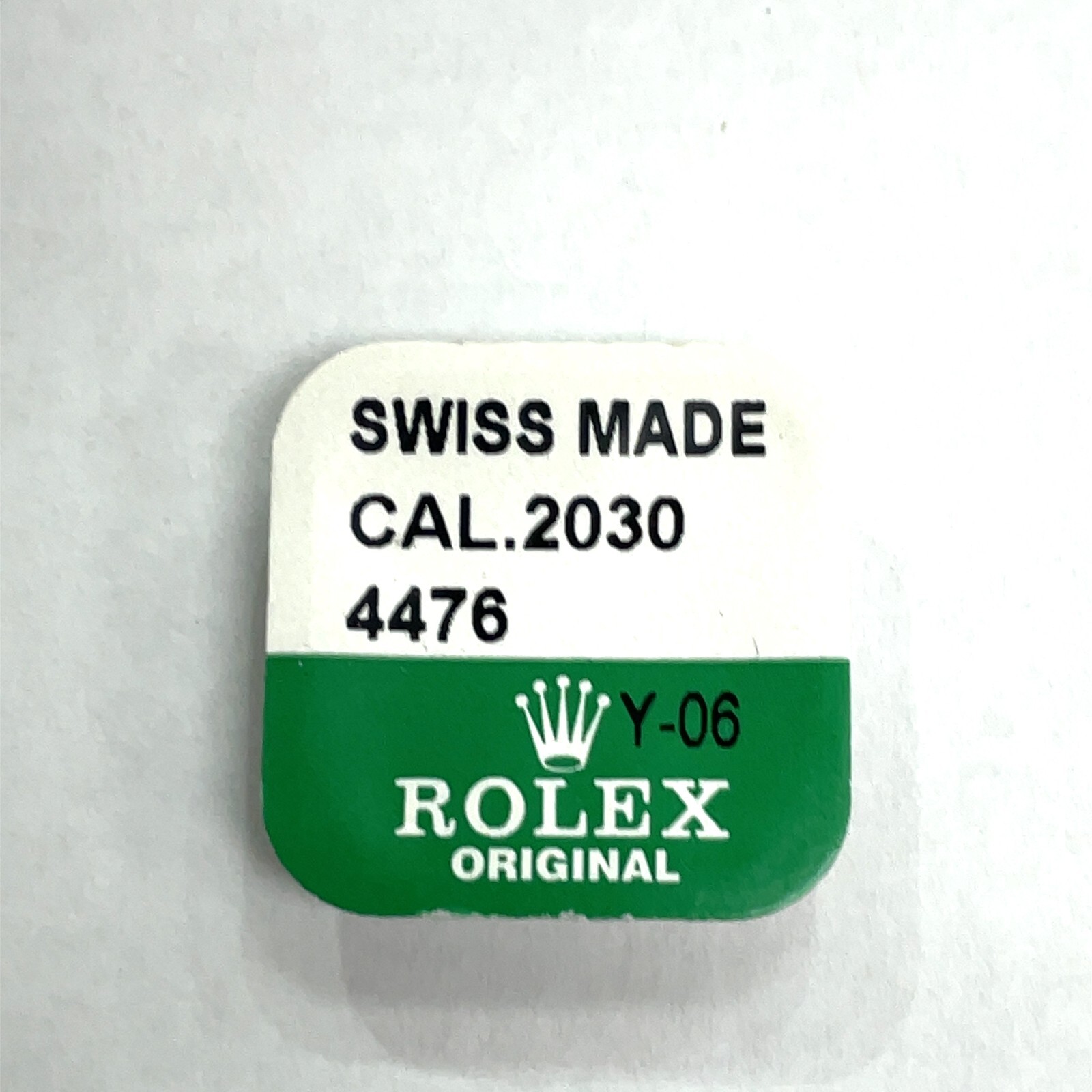 Rolex Caliber 2030 4476 Y-06 Oscillating Weight New Sealed Package Watch Part