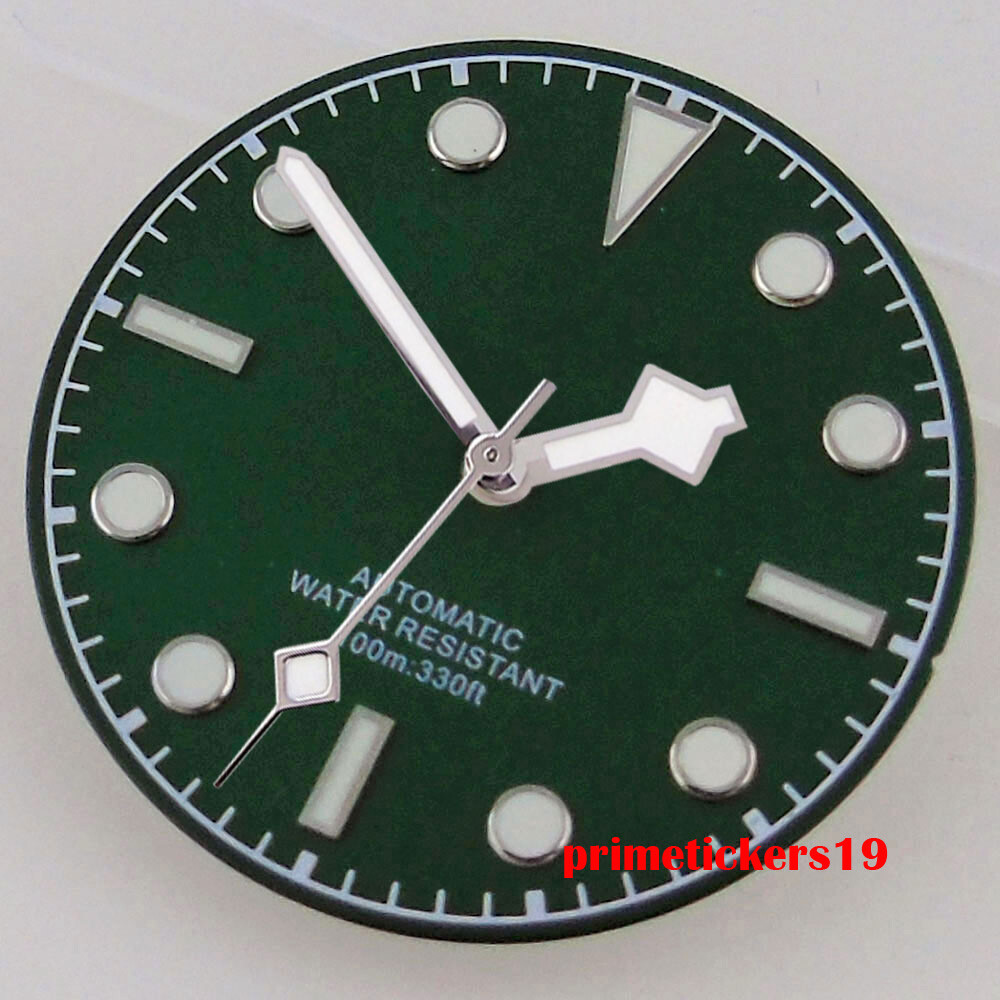 29mm Sterile Watch Dial Snowflake Hands Fit NH35 NH36 Miyota8215 ETA2824 PT5000