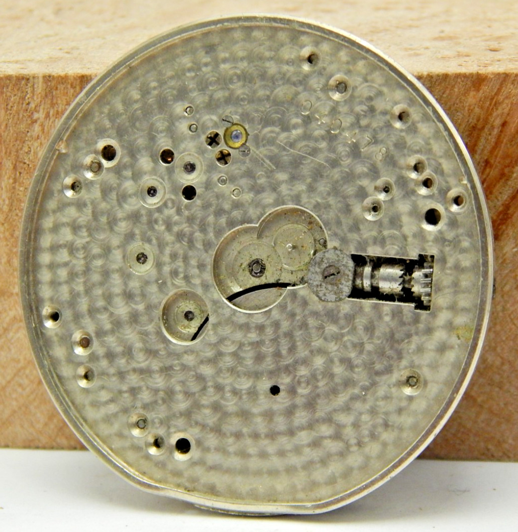 Antique 1908 Waltham Royal 12s 17 jewel adj open face pocket watch movement