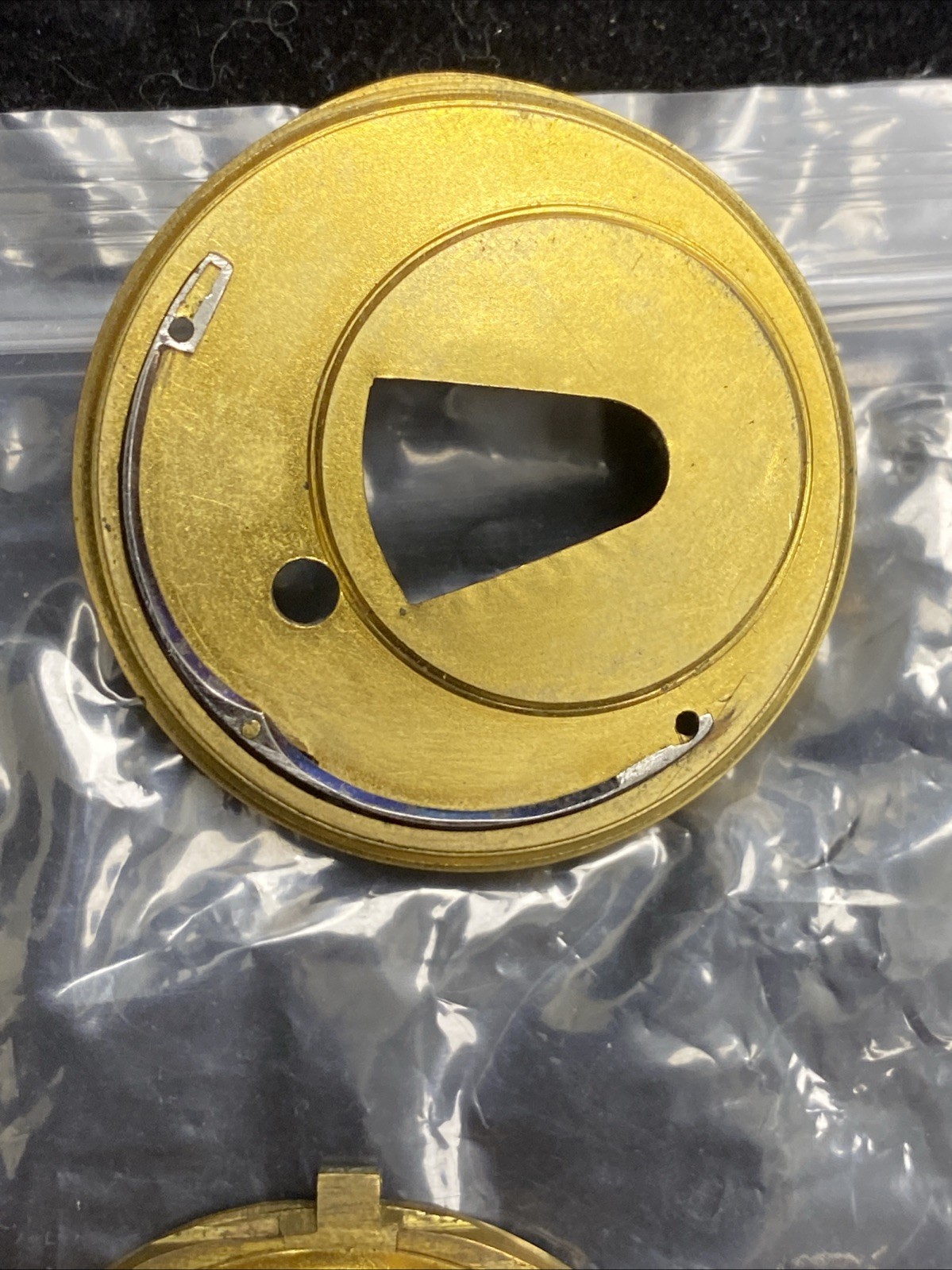Collectible Harrison Verge Fusee Liverpool 24k Gold Dial Pwatch Movement