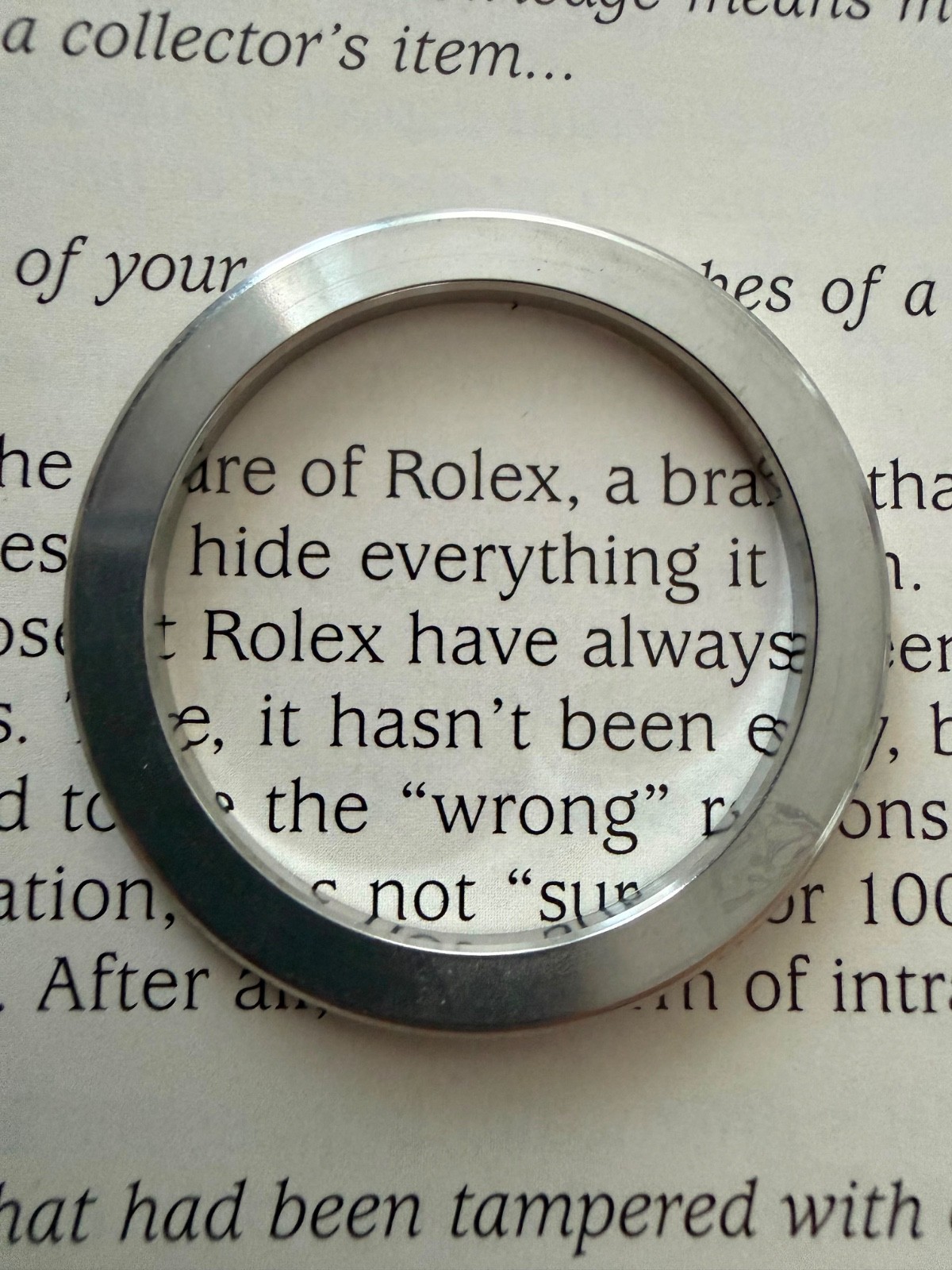 Genuine Rolex Daytona Bezel For 116520 16520 Steel