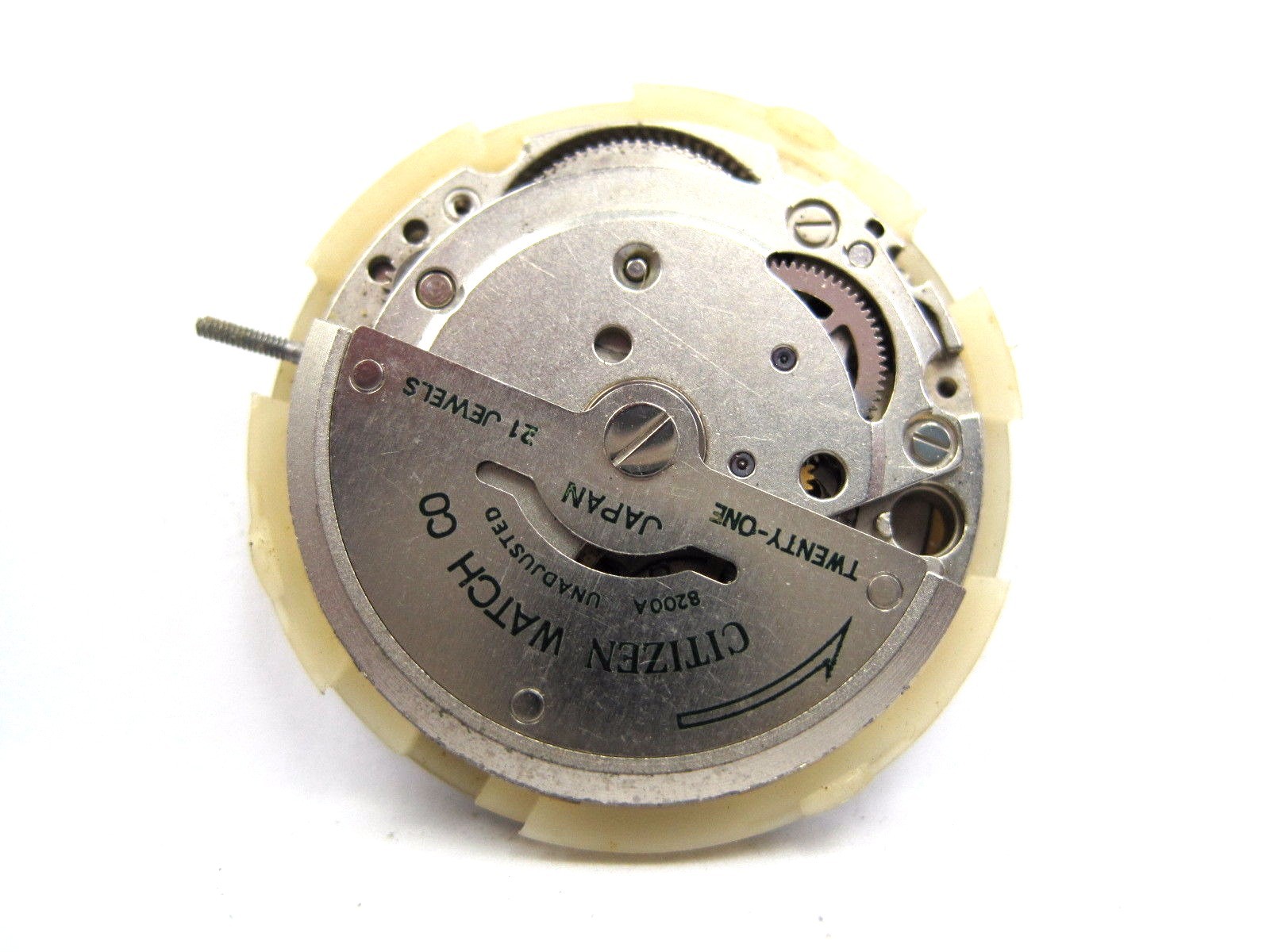 Antique Gents Citizen Auto Day/Date Watch Movement 21 jewels. 26 mm
