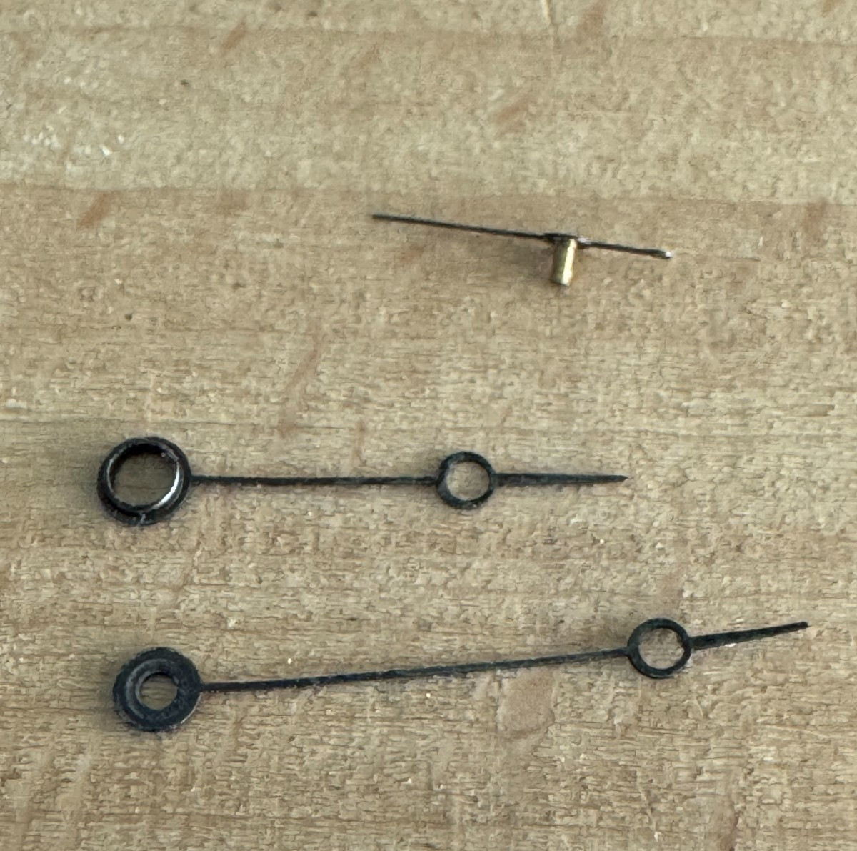 VINTAGE 16 SIZE HAMILTON POCKET WATCH HANDS 3PCS