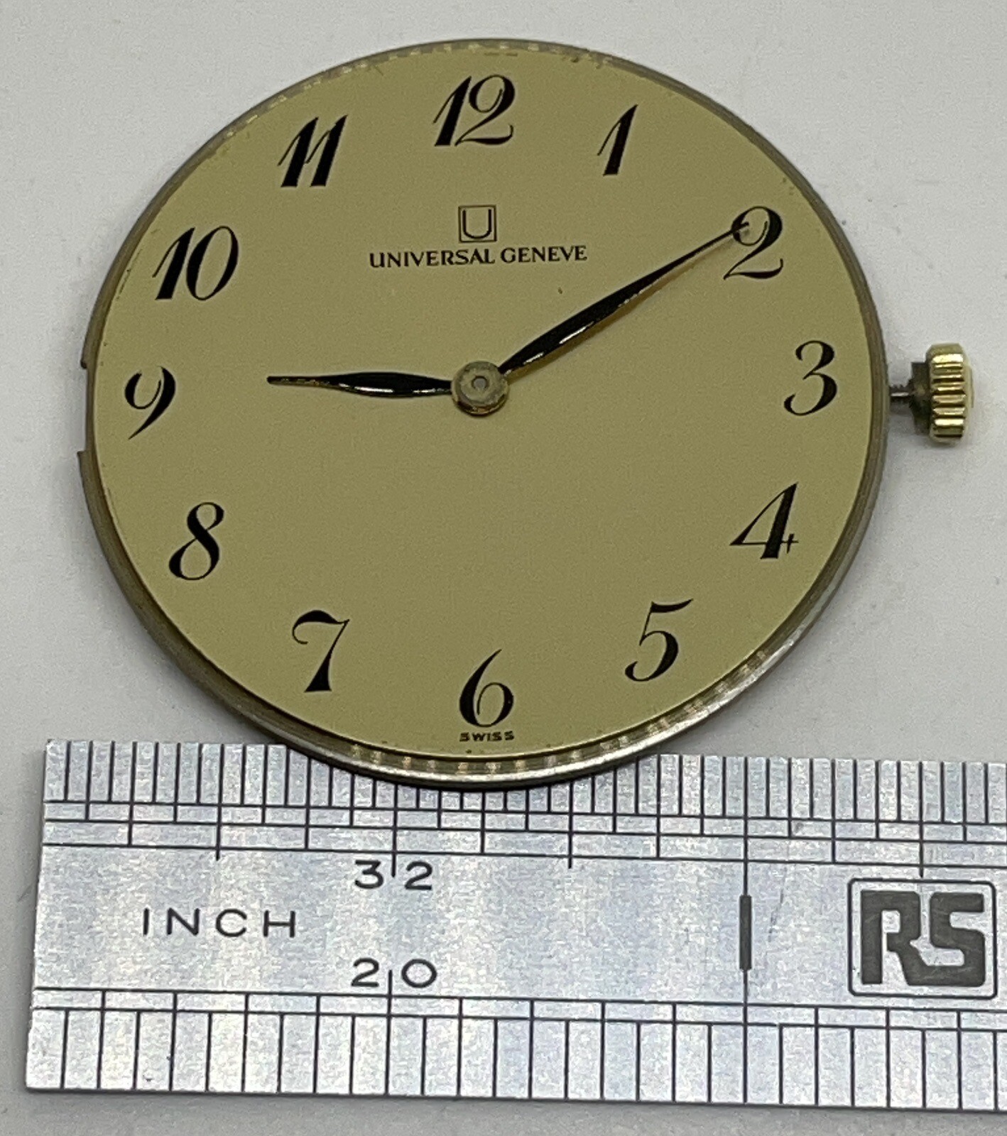 UNIVERSAL GENEVE MOVEMENT 17 Jewels Swiss Runs