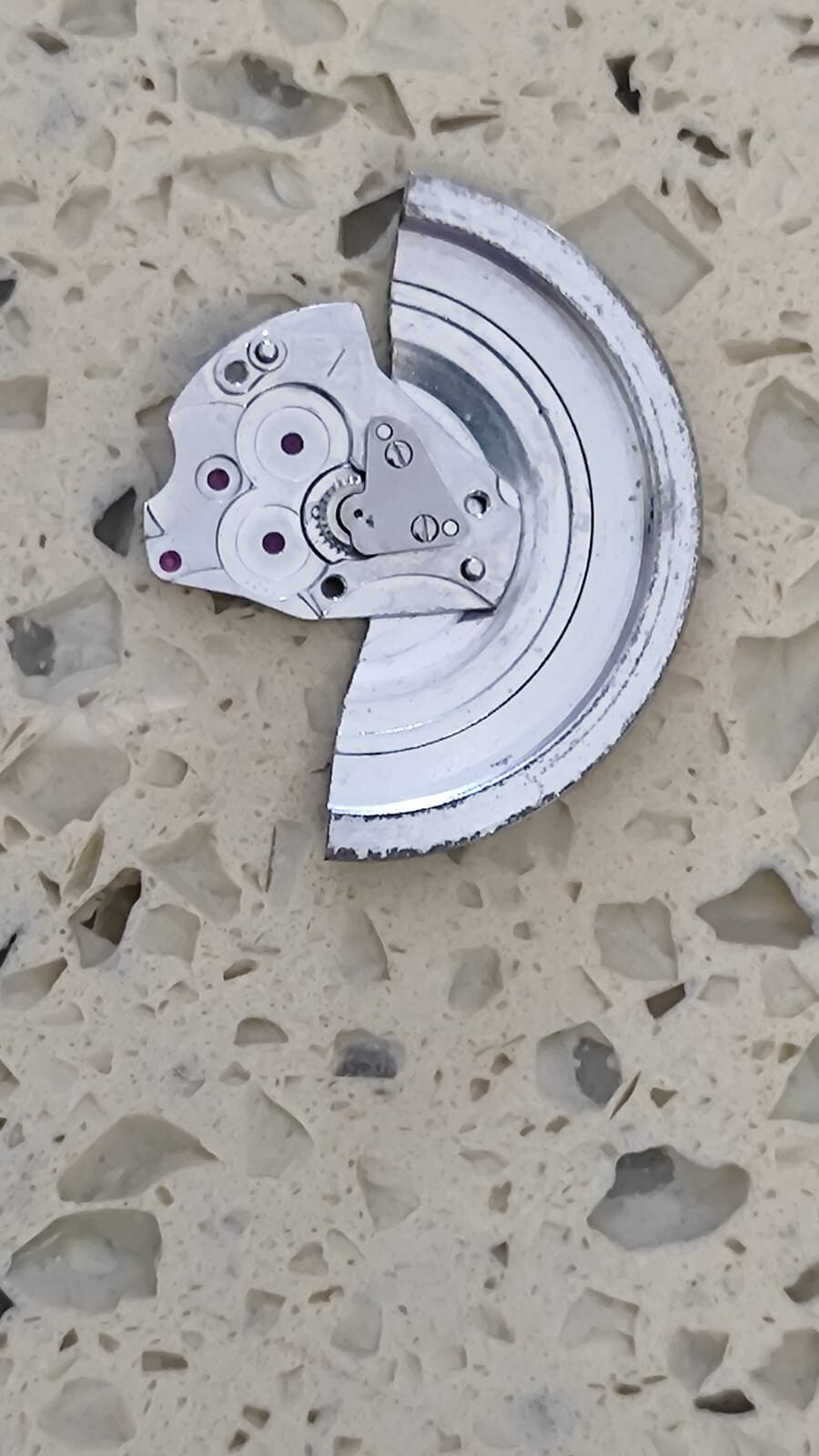 CERTINA – 25-651 Parts framework Rotor with automatic device Used