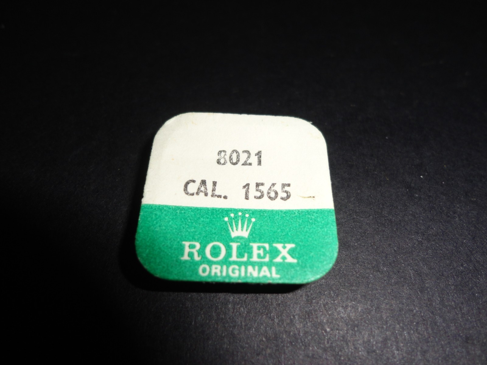 ROLEX 1565-8021 Date Wheel Mounted Watch Part NOS