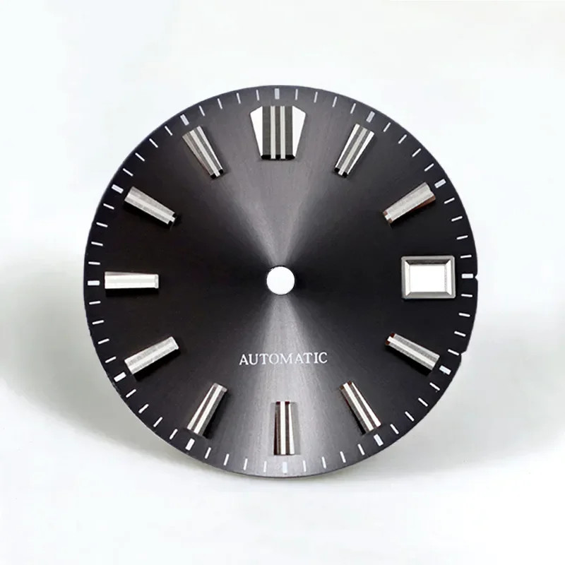 NH35 Dial 28.5mm No Lume GS MOD Sunburst Dial Modified Watch Accessories