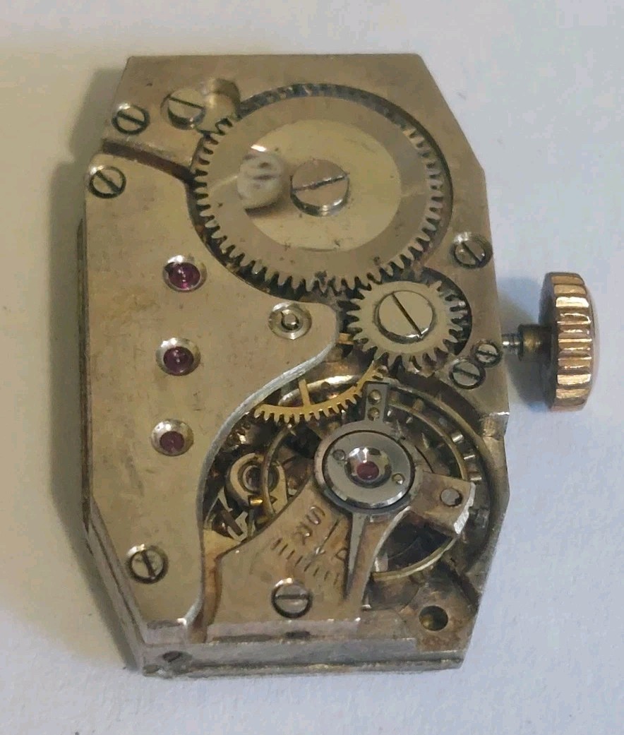 Antique Ladies Mechanical Cocktail Watch Movement (Balance Is Okay)
