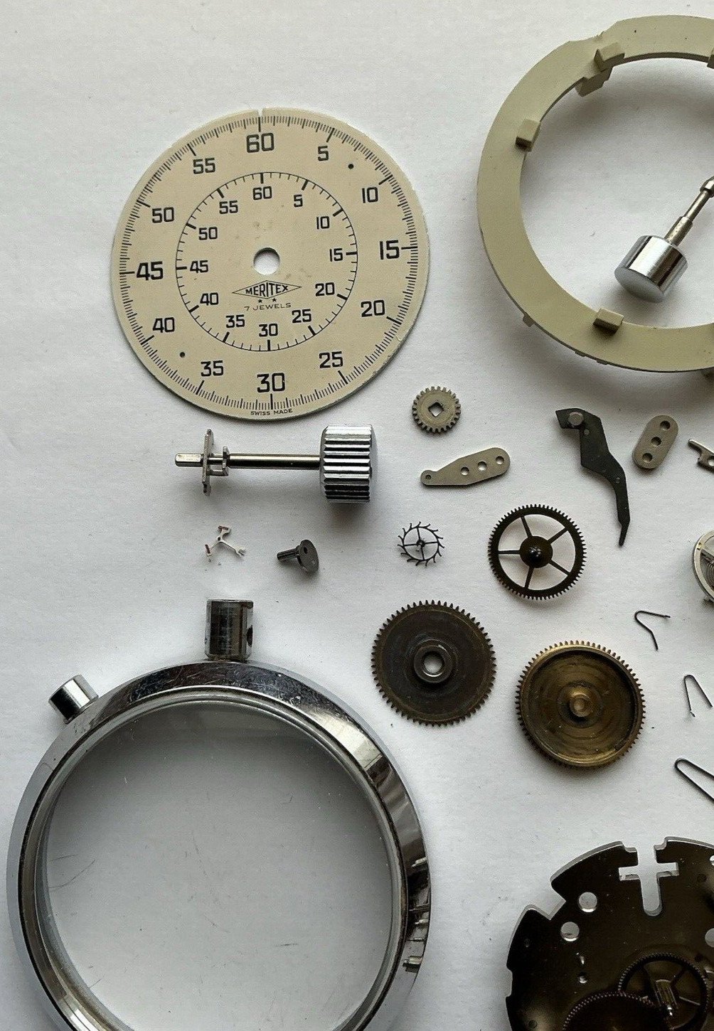 Lemania 6100 Timer / Meritex / 7 Jewel Spare Parts