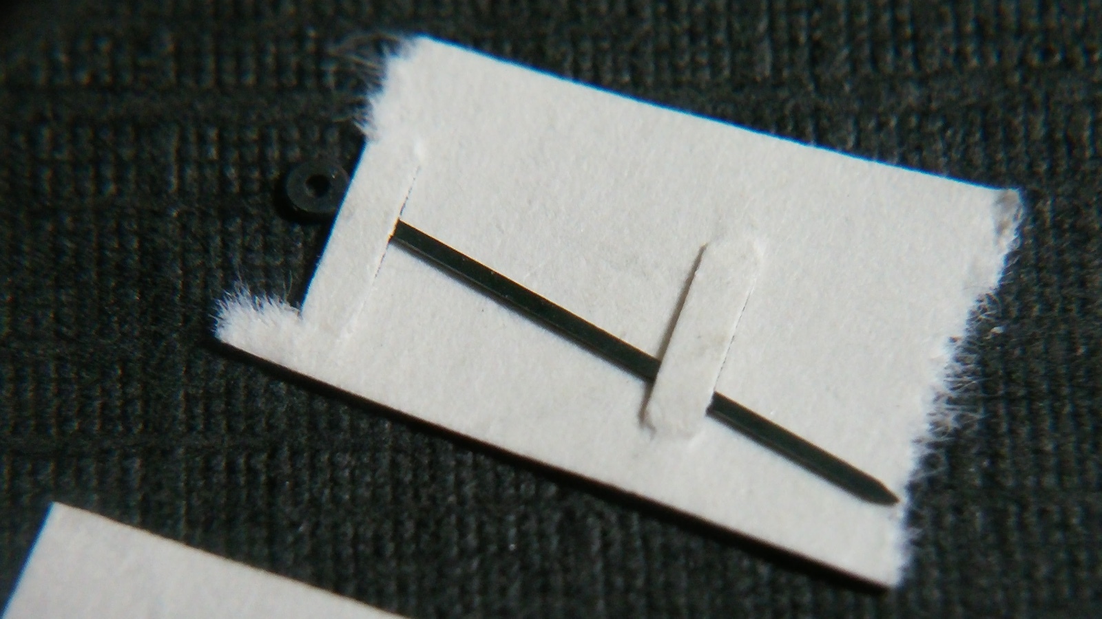 Piaget 9P white 18K hands, hour + min, 11.5mm x 6.5mm approx lengths