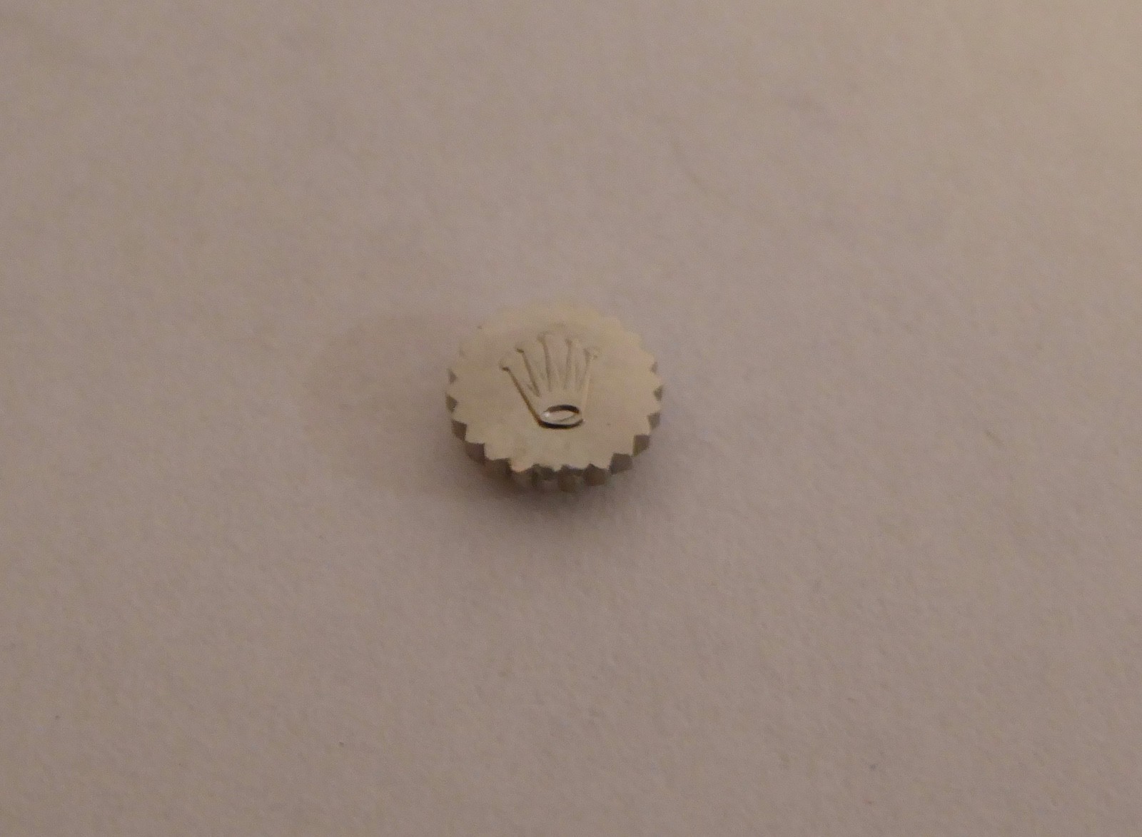 Rolex Crown S/S 24-20601-0 New Old Stock Genuine Rolex Part