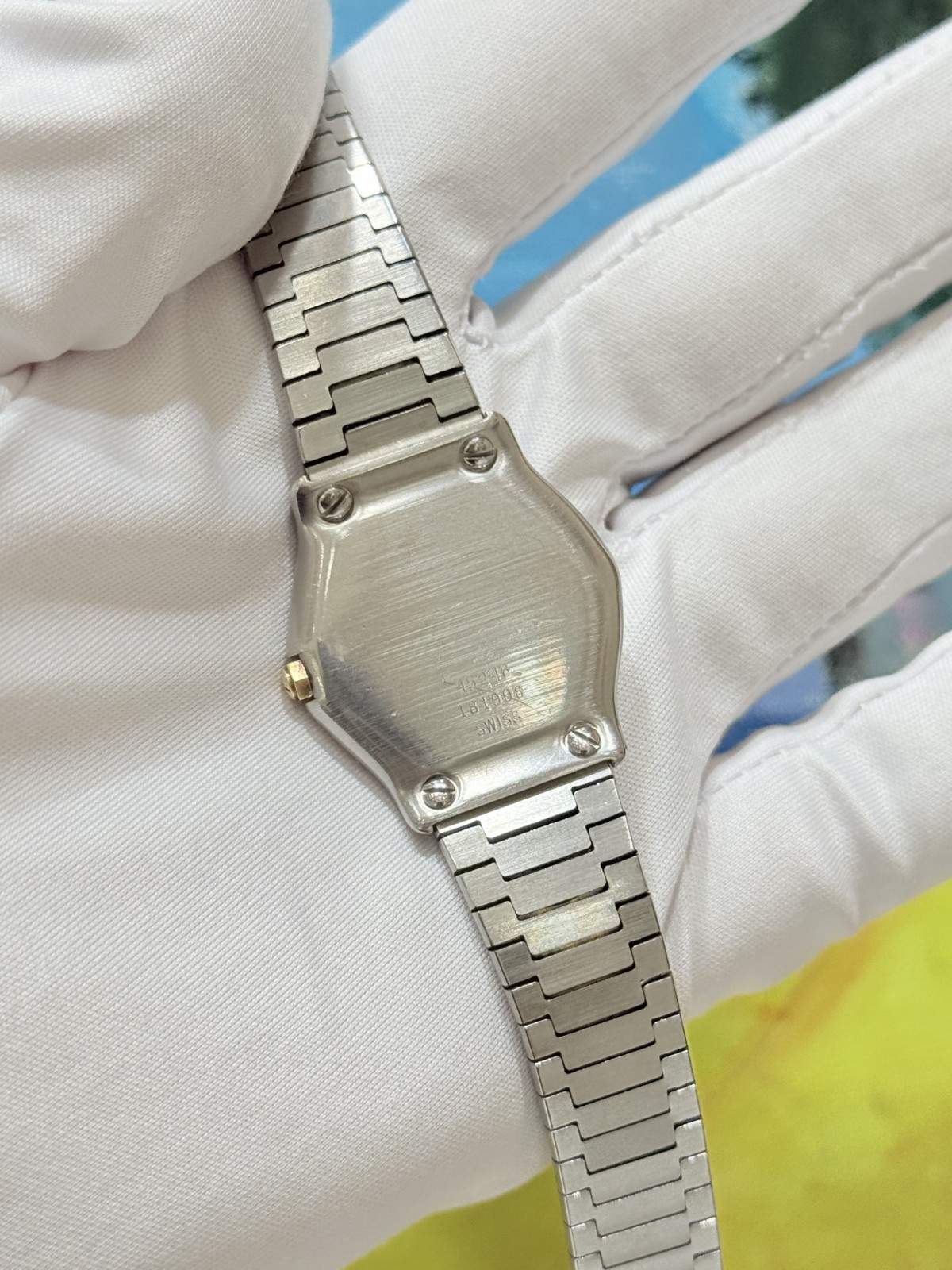 Ebel Sport Classic Watch 18190 Case & Bracelet Parts Gold & Steel Swiss 26mm