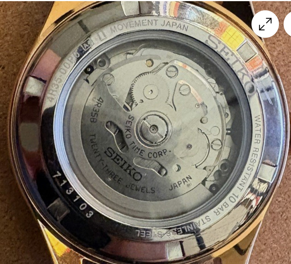 Seiko 4R35 Movement – Genuine Japan 4R35B – Fit 4R36 4R34 Presage Prospex cases